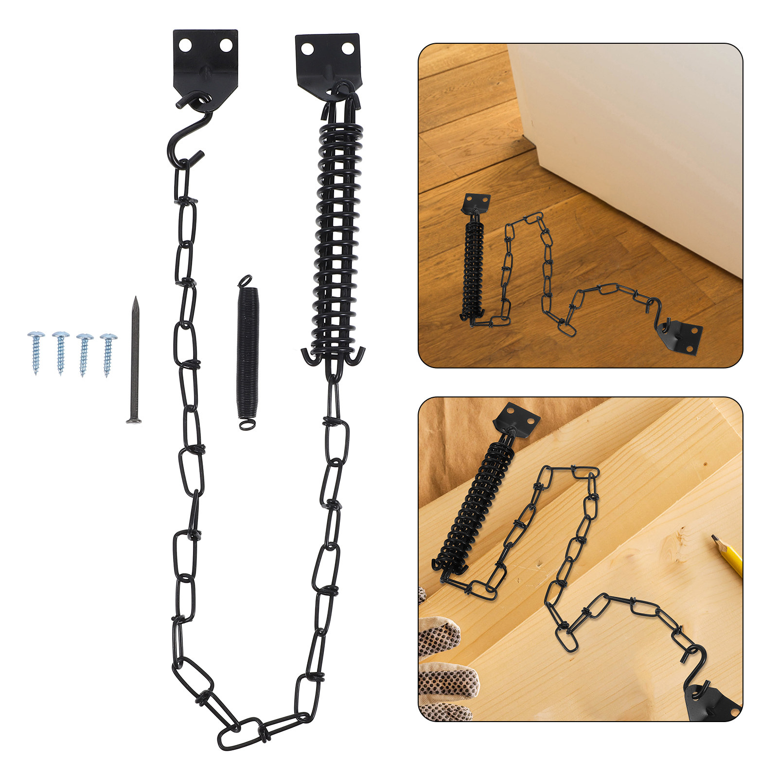 Security Chain Door - Lot de 2 Serrures de porte