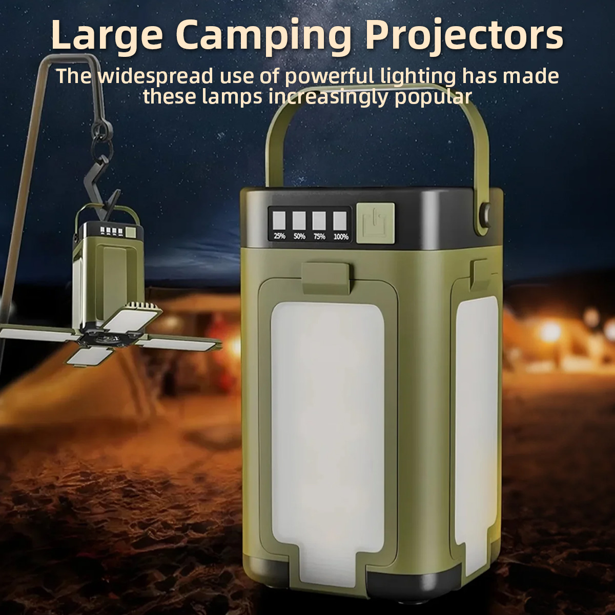 Power Outage Light - Lanterne de camping portable en forme