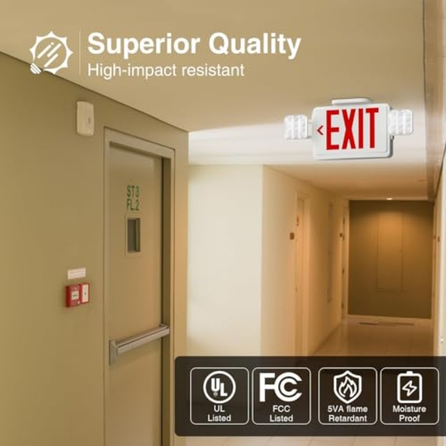 Panneau de signalisation LED d - Emergency Exit Sign avis et prix