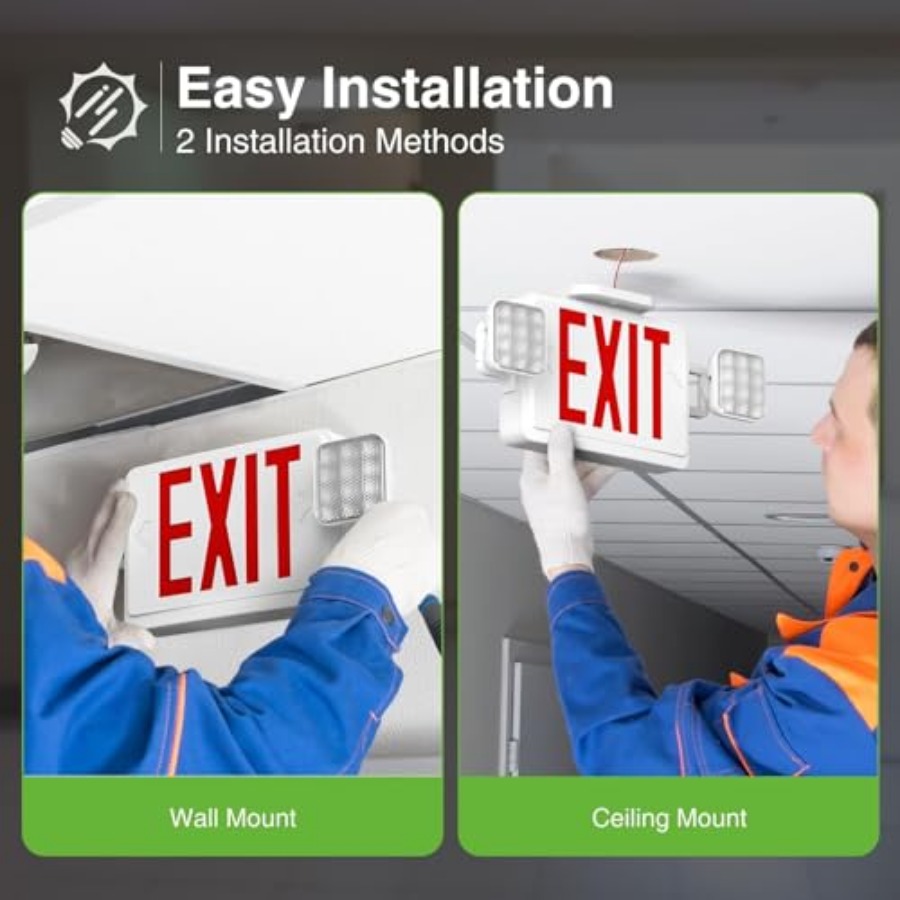 Panneau de signalisation LED d - Emergency Exit Sign avis et prix