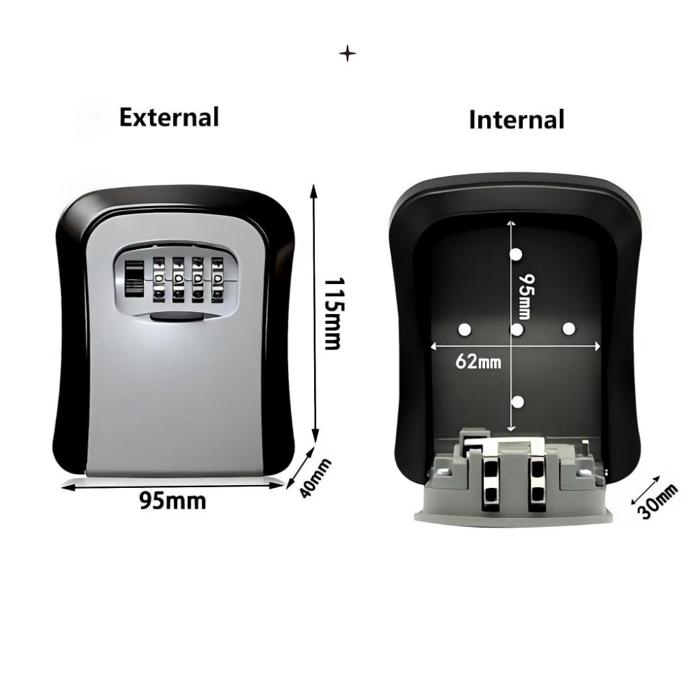 Boîte à clés murale avec serru - Lockbox Key Secure avis et prix