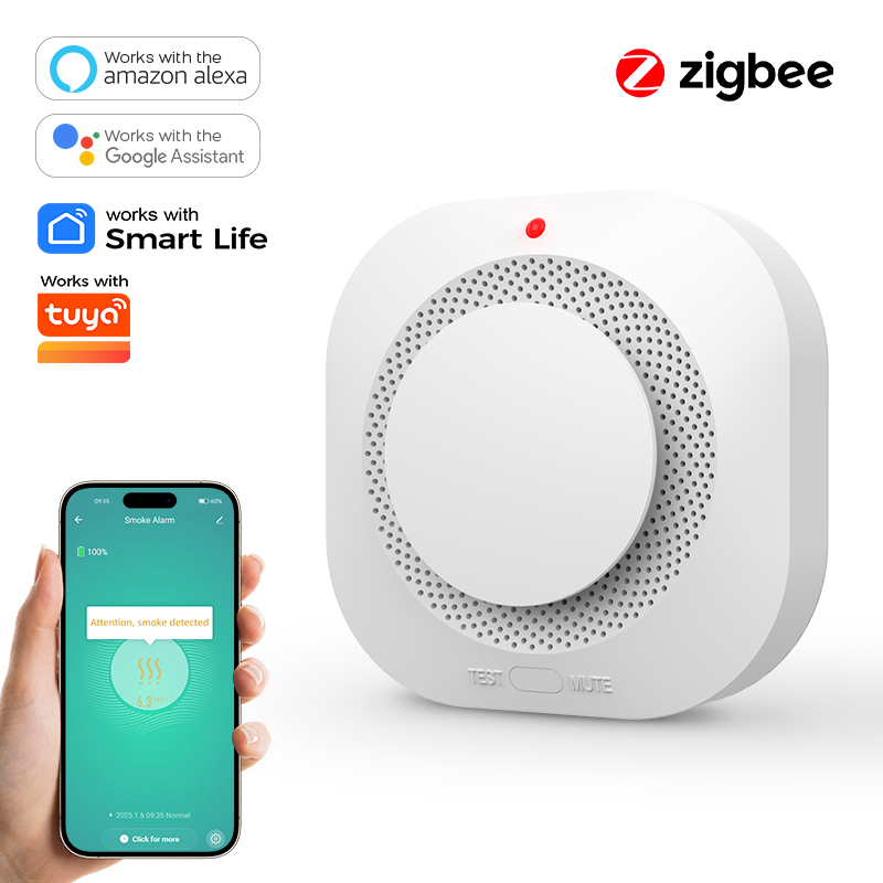 Détecteur de fumée ZIGBEE pour - Smoke Detector Interconnected avis et prix