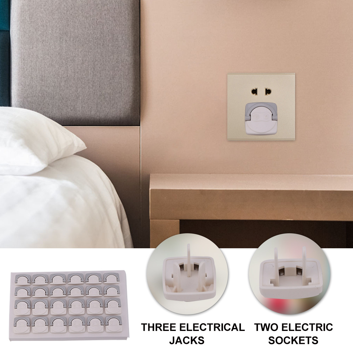 24 Protège-prises de sécurité  - Outlet Cover Baby avis et prix
