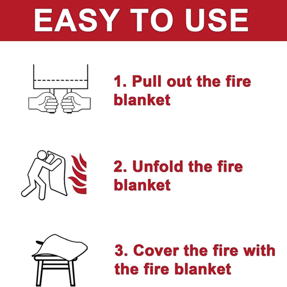 Couverture anti-incendie d'urg - Fire Blanket Kitchen avis et prix